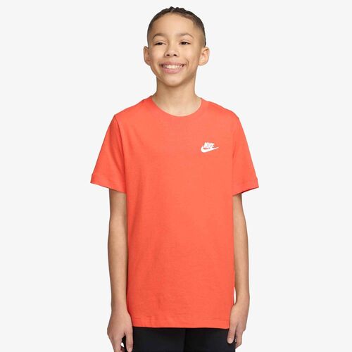 Nike Nike Sportswear Big Kids T-Shirt - turf orange/white
