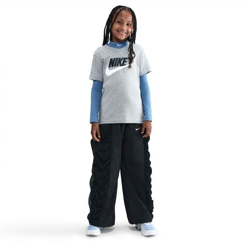 Nike Nike Sportswear Big Kids T-Shirt - dk grey heather/black/white