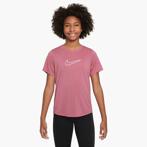 Nike Nike One Fitted Big Kids (Girls) - peony/white