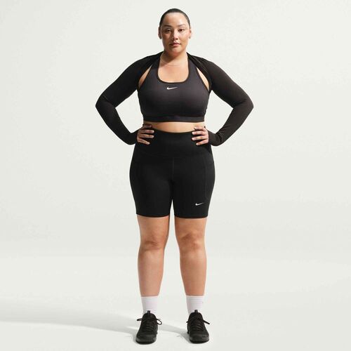 Nike Nike One WomenS High-Waisted 8 Bi - black/white