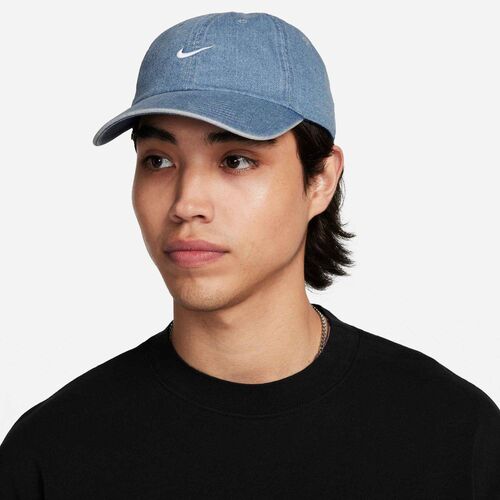Nike U Nk Club Cap U Cb Denim 24 L - work blue/white