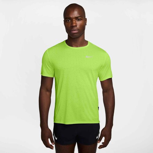 Nike Nike Miler Breathe MenS Dri-Fit Sh - volt ice/reflective silv