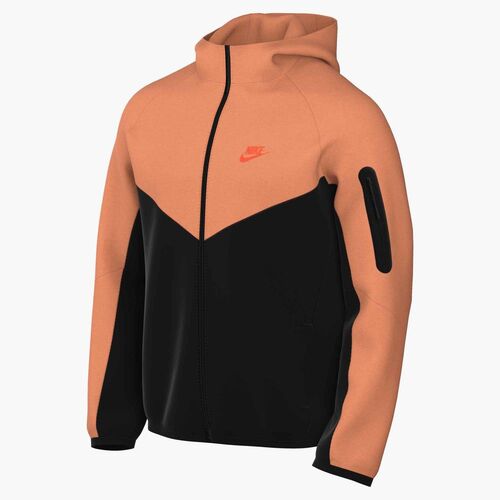 Nike Nike Tech MenS Fleece Windrunner F - orange frost/black/hyper crimson