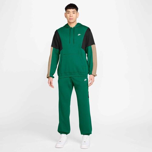 Nike M Nk Club Fleece Hded Track Gx (Con - malachite/white/black/white