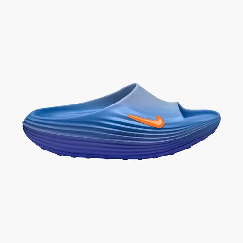 Nike Nike Reactx Rejuven8 MenS Slides - hydrogen blue/total orange-blue cry