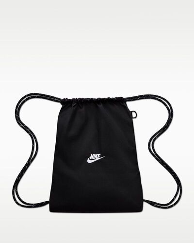 Nike Nk Heritage Drawstring 2.0 - black/black/white