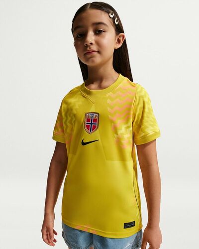 Nike Nor Y Kinder Nk Df Jsy Ss Stad Gk - lightening/black/black