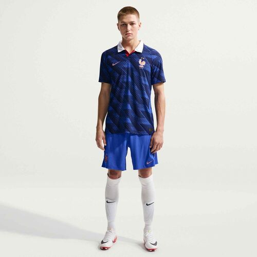 Nike Fff M Nk Dfadv Jsy Ss Match Hm - game royal/metallic copper