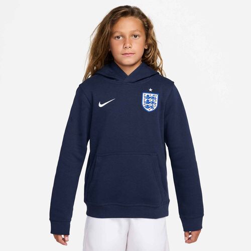 Nike Ent B Nsw Club Po Hoodie - midnight navy/white