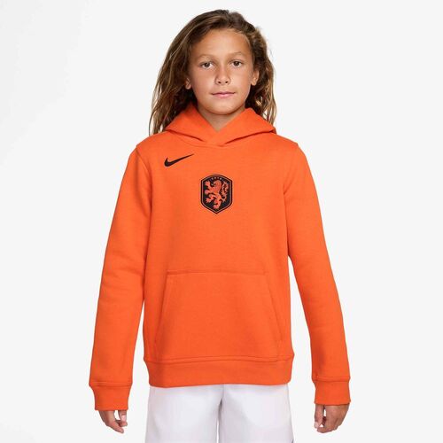 Nike Knvb B Nsw Club Po Hoodie - safety orange/black