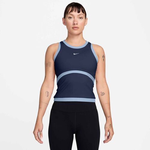 Nike Nike One WomenS Dri-Fit Tank Top - midnight navy/hydrogen blue/white