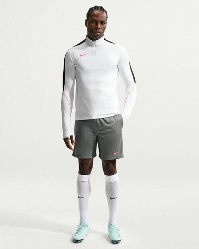 Nike Nike Strike MenS Dri-Fit Soccer Sh - smoke grey/black/hot punch/hot punc