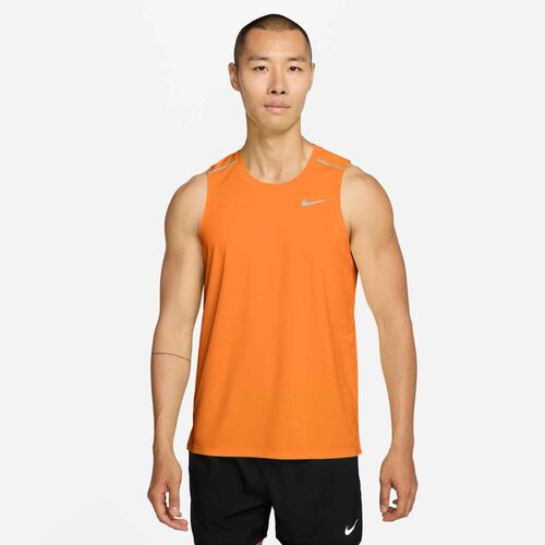 Nike Nike Miler MenS Dri-Fit Running Ta - total orange/reflective silv