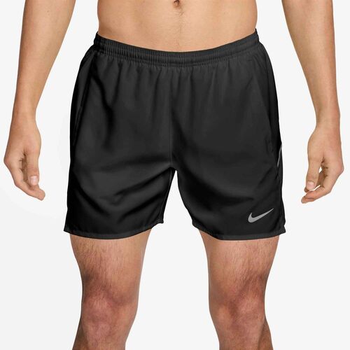 Nike Nike Miler MenS Dri-Fit 5 Brief-L - black/black/reflective silv