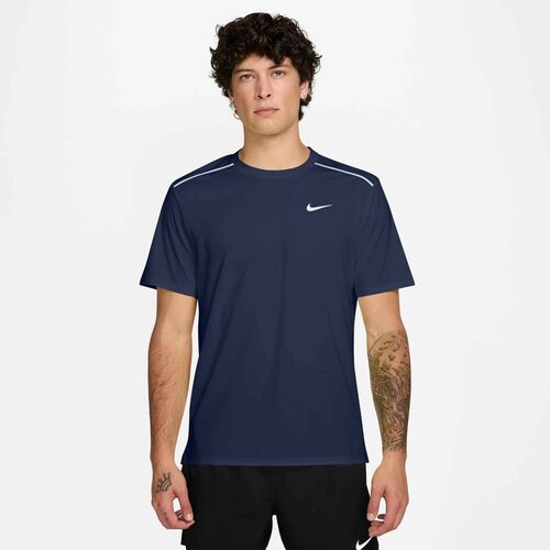 Nike Nike Miler MenS Dri-Fit Uv Short-S - midnight navy/reflective silv