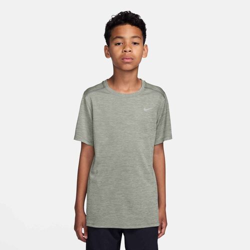 Nike Nike Miler Big Kids Dri-Fit Short- - spruce fog/barely green/reflective