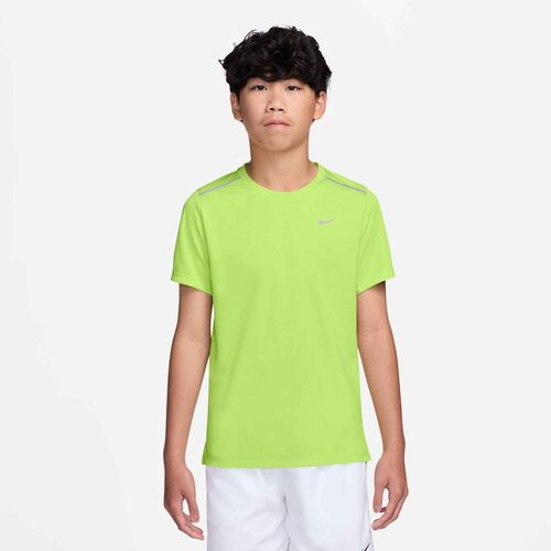 Nike Nike Miler Big Kids Dri-Fit Short- - volt ice/white/htr/reflective silv