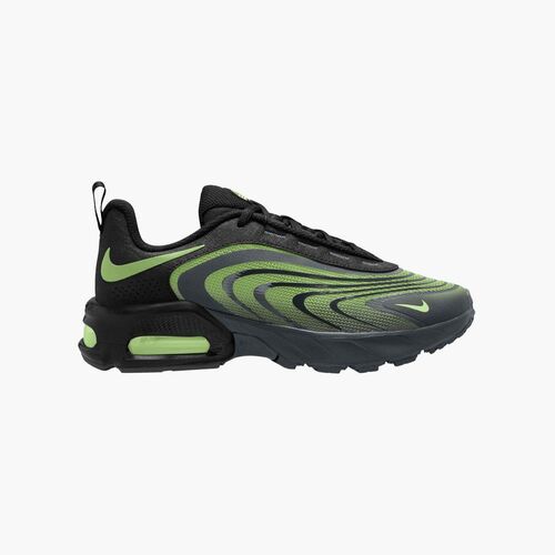 Nike Nike Air Max Fire Big Kids Shoes - black/liquid lime-iron grey