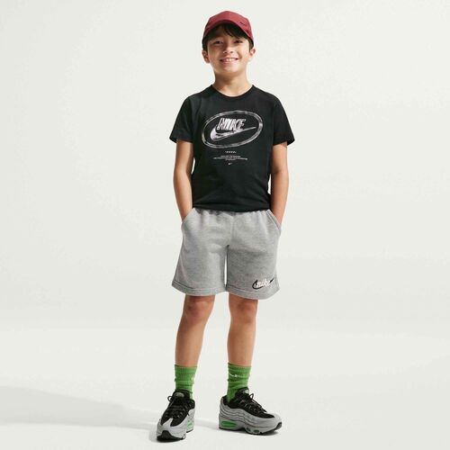 Nike Nike Sportswear Club Big Kids Fren - dk grey heather/black