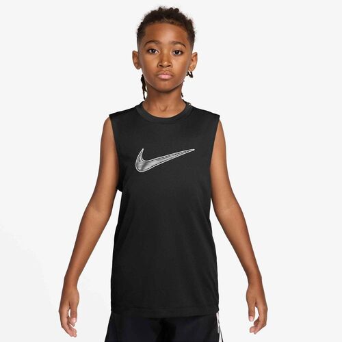 Nike B Nk Df Multi Slvs Top Hbr - black