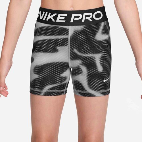 Nike Nike Pro Big Kids (Girls) 3 Shor - black/white/white