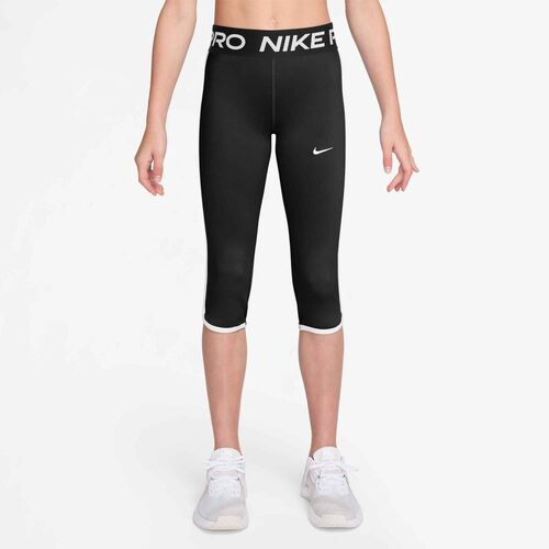 Nike Nike Pro Big Kids (Girls) Trainin - black/black/white/white