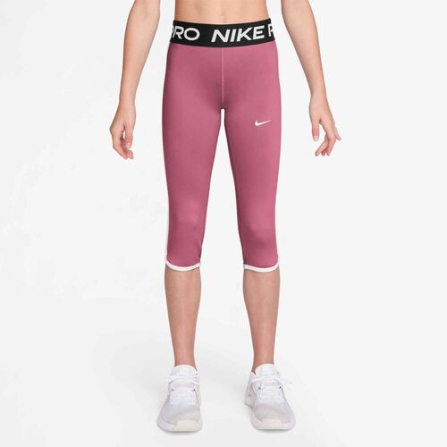 Nike Nike Pro Big Kids (Girls) Trainin - peony/black/white/white