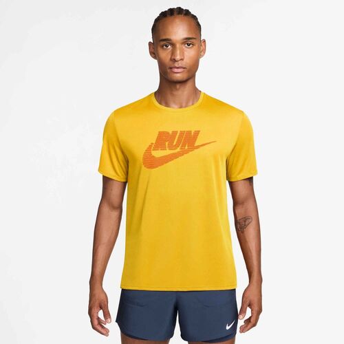 Nike M Nk Df Uv Miler Run Energy Ss (Con - laser orange/total orange