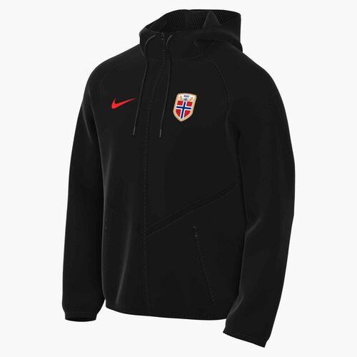 Nike Norway 2025/26 MenS Nike Dri-Fit S - black/black/chile red