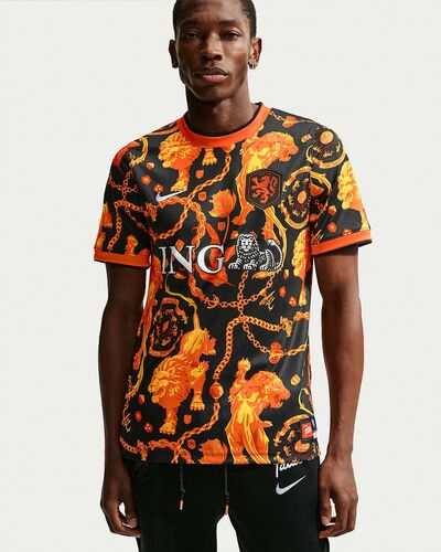 Nike Knvx M Nk Df Acdpr Ss Pm Top - black/white