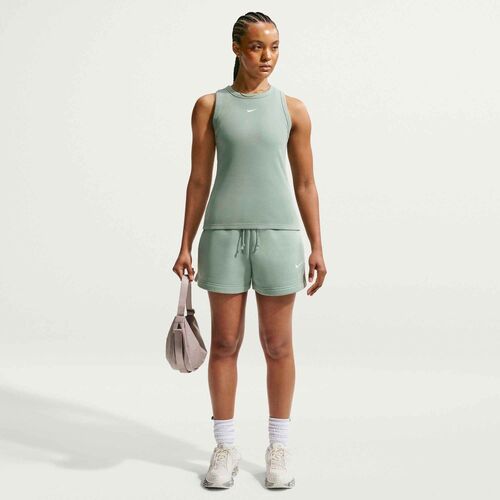 Nike W Nsw Rib Tight Tank (Consumer Faci - steam/white