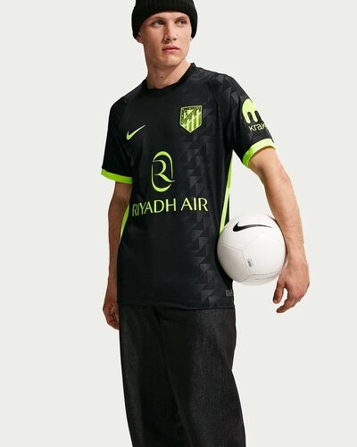 Nike Atm M Nk Df Jsy Ss Stad Aw - black/volt/volt