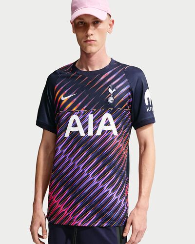 Nike Thfc Mnk Df Jsy Ss Stad Aw - obsidian/white/white