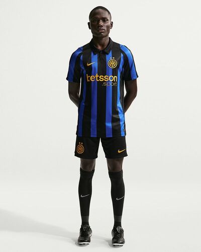 Nike Inter M Nk Df Short Stad Hm - black/university gold