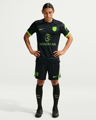 Nike Atm M Nk Df Short Stad Aw - black/volt/volt