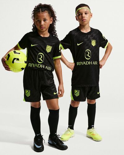 Nike Atm Y Kinder Nk Df Short Stad Aw - black/volt/volt