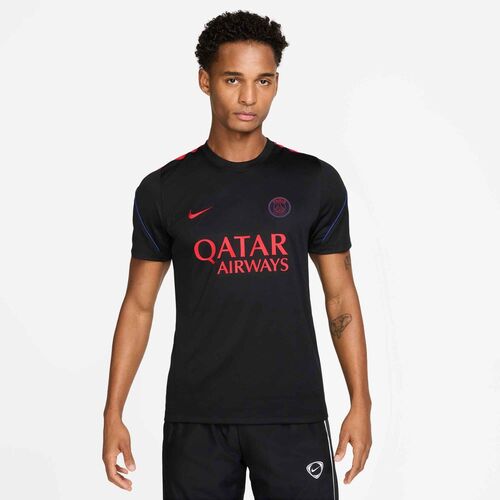 Nike Psg M Nk Df Strk Ss Top K - black/hyper royal/global red/global