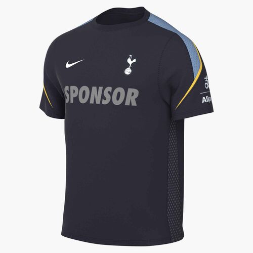 Nike Thfc M Nk Df Strk Ss Top K - obsidian/varsity maize/light blue/w