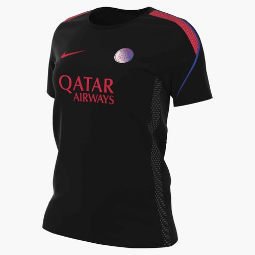 Nike Psg W Nk Df Strk Ss Top K - black/hyper royal/global red/global