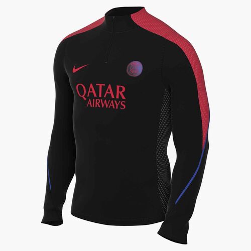Nike Psg M Nk Df Strk Drill Top K - black/global red/global red
