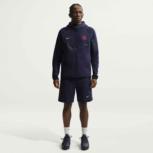 Nike Fcb M Nk Tch Flc Short - blackened blue/mineral yellow