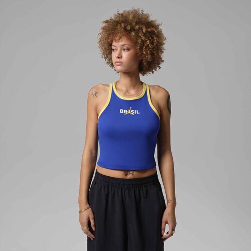 Nike W J Gx Tank P6 - old royal/yellow pulse