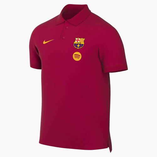 Nike Fcb M Nsw Ce Polo Matchup Pq - noble red/noble red/mineral yellow