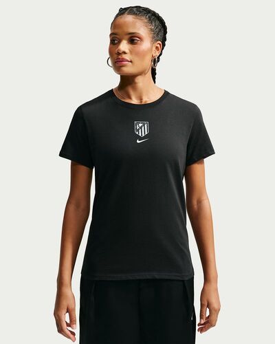 Nike Atm W Nk Crest Tee - black