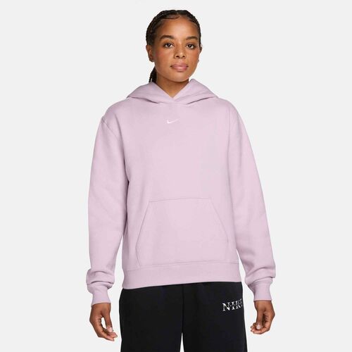 Nike W Nk Stdo Flc Std Po Hdy - bleached lilac/sail