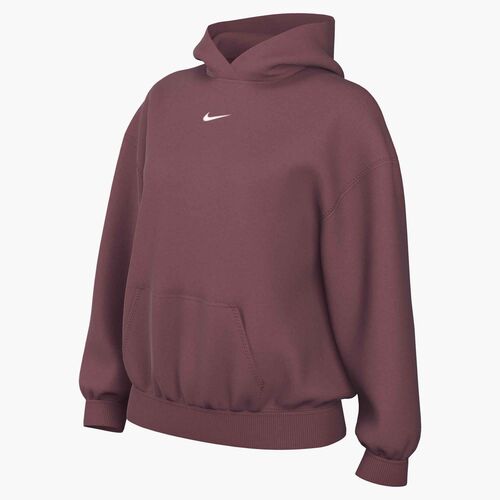 Nike W Nk Stdo Flc Std Po Hdy - pink smoke/sail