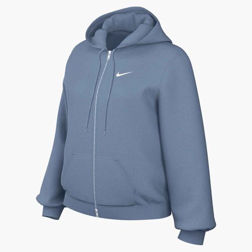 Nike W Nk Stdo Flc Std Fz Hdy - work blue/sail