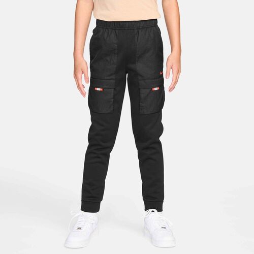 Nike Nike Sportswear City Utility Big Ki - black/black/turf orange