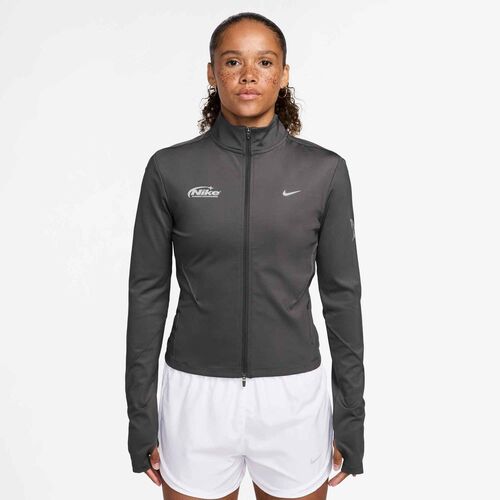 Nike Nike Swift WomenS Dri-Fit Full-Zip - medium ash/reflective silv