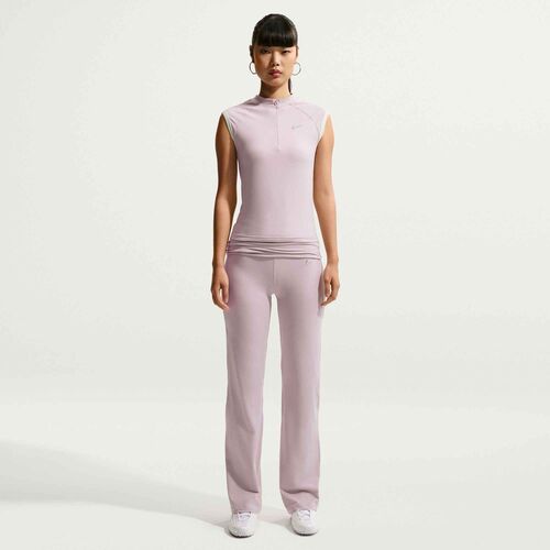 Nike Nike WomenS Sleeveless Fitted Quar - platinum violet/sail